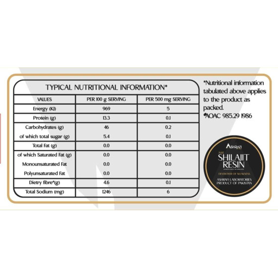 Ashrafi Shilajit Resin