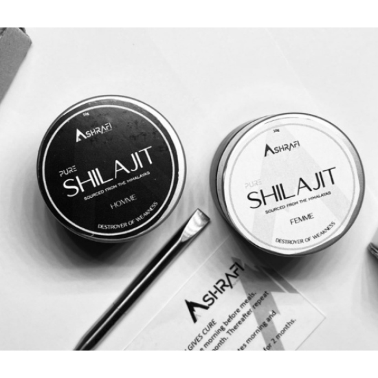 Ashrafi Shilajit Resin