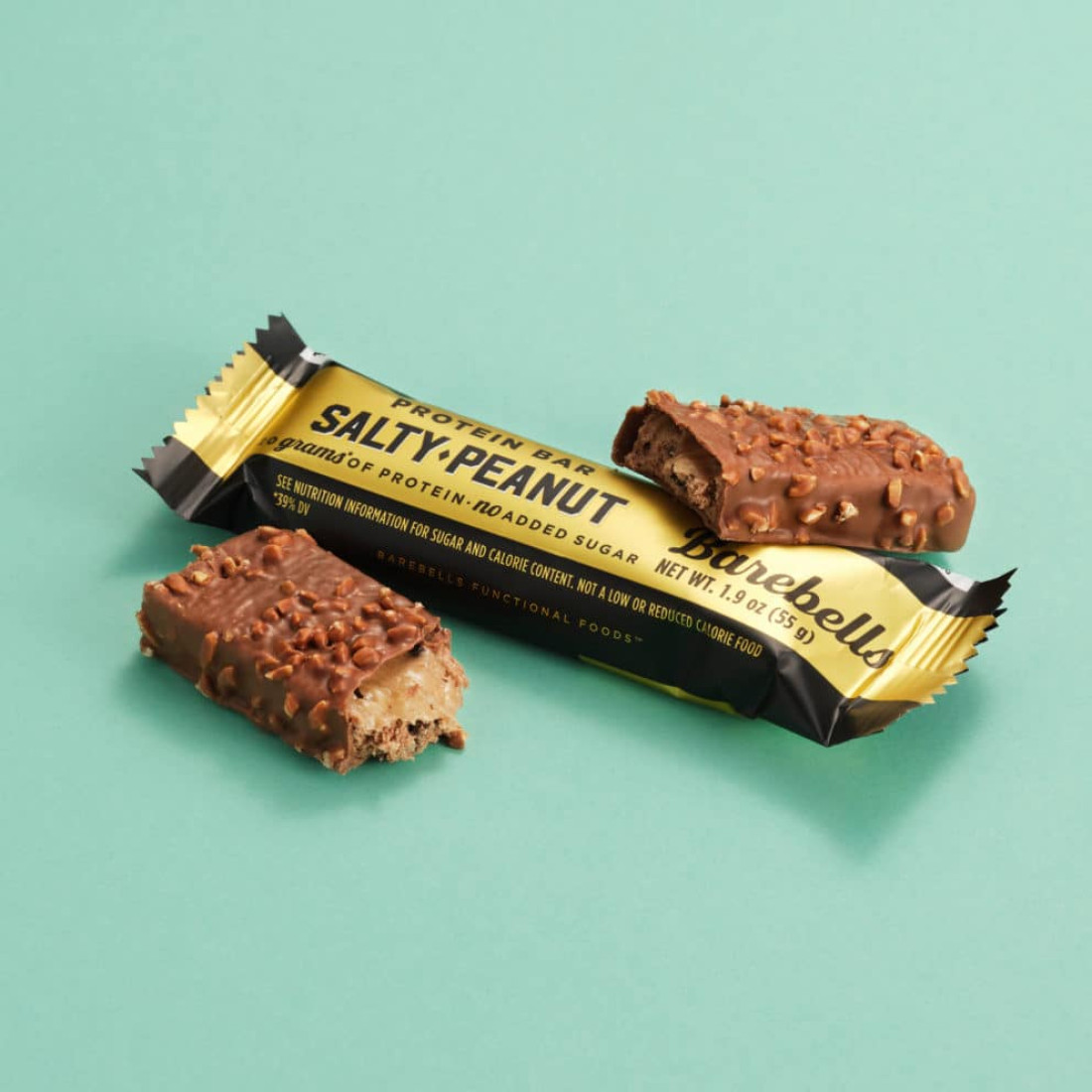 BAREBELLS PROTEIN BAR 55G - SALTY PEANUT
