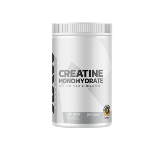 RAW CREATINE MONOHYDRATE 500G (100 SERVING) - UNFLAVOURED